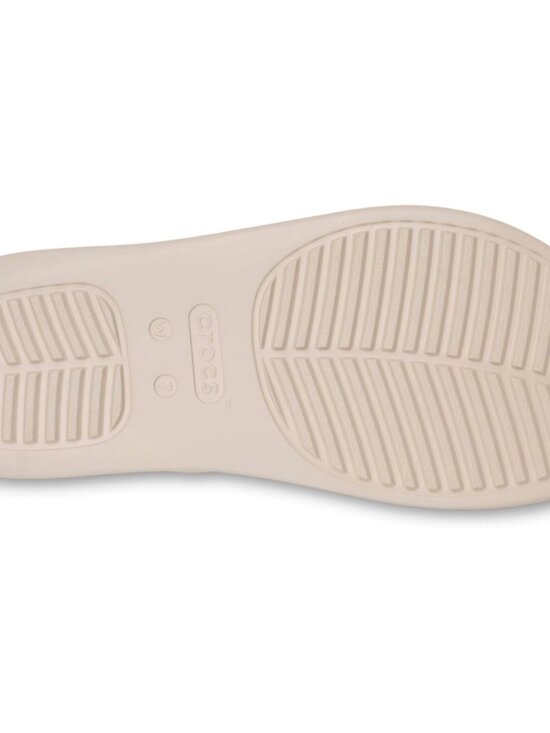 Women's Crocs Frappe Getaway Triangle Imported Slip On Flip Flops - Picture 6 of 6